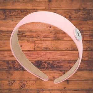 Light Pink Snap Button Hairband.